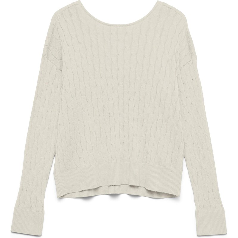 VERO MODA Sveter VMFantastic slonová kosť 66868448