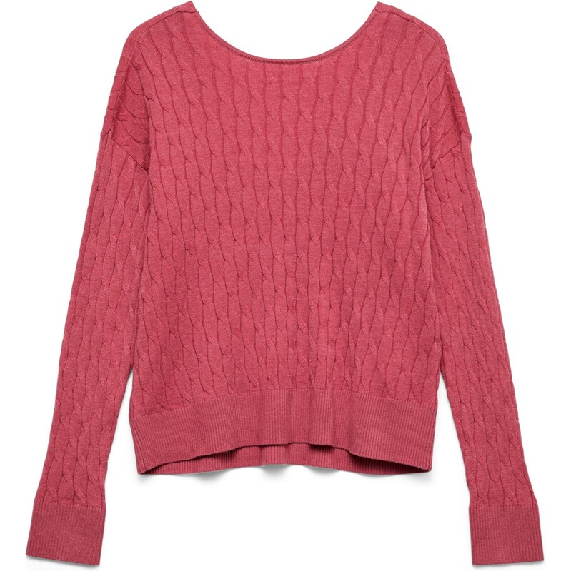 VERO MODA Sveter VMFANTASTIC malinová 66868449