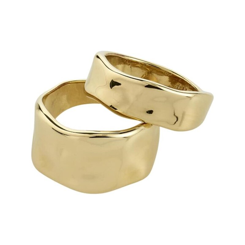 Pilgrim Prsteň Ember zlatá 66868492