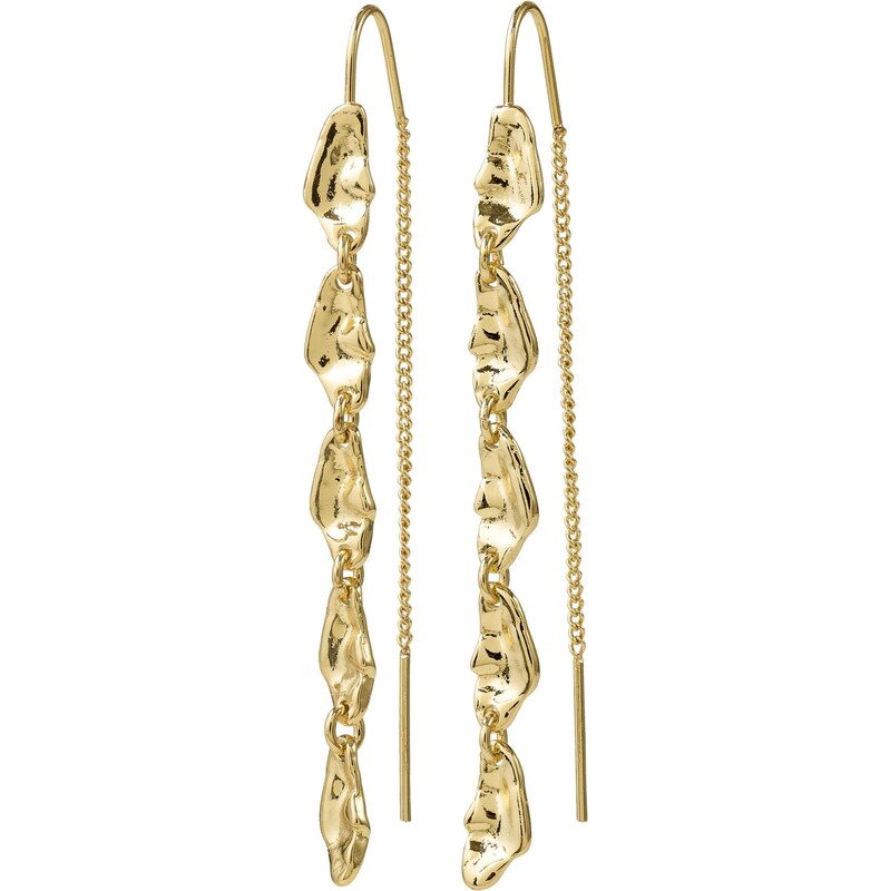 Pilgrim Náušnice Eliyah zlatá 66868514