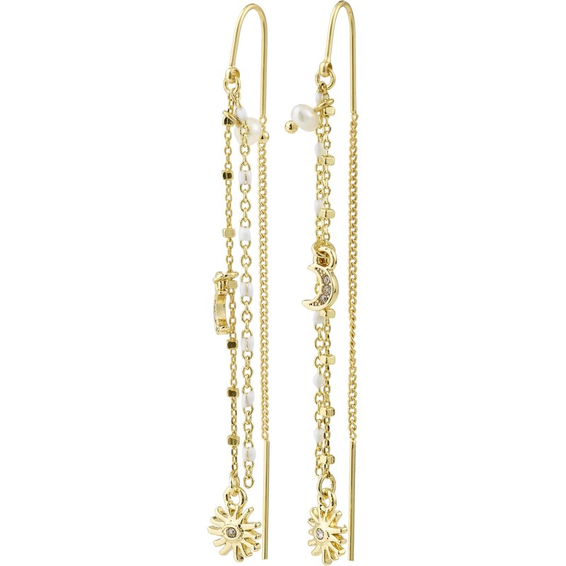 Pilgrim Náušnice Mylan zlatá 66868517