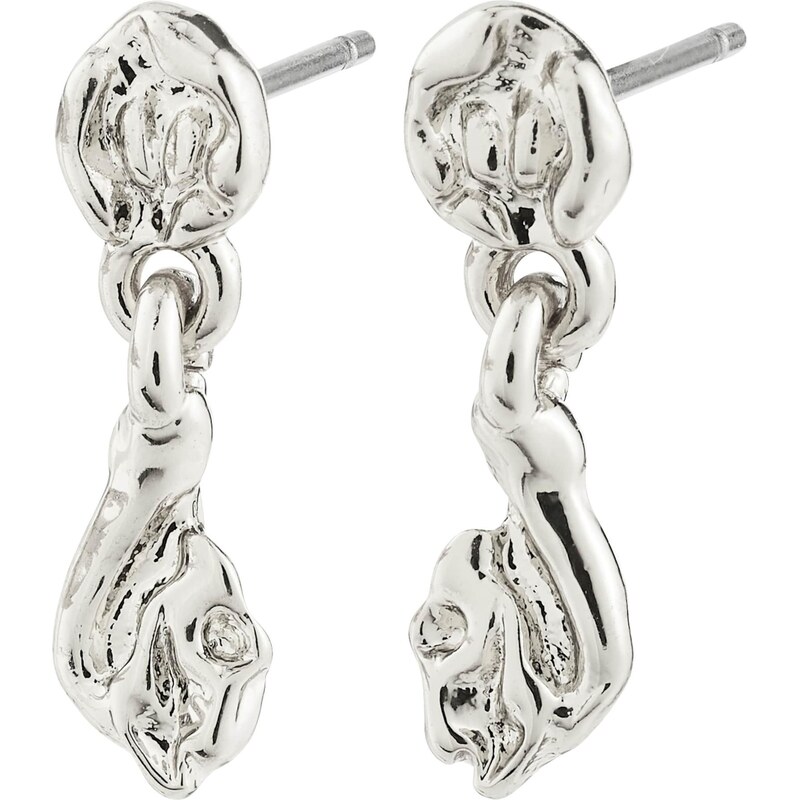 Pilgrim Náušnice Eliyah strieborná 66868524