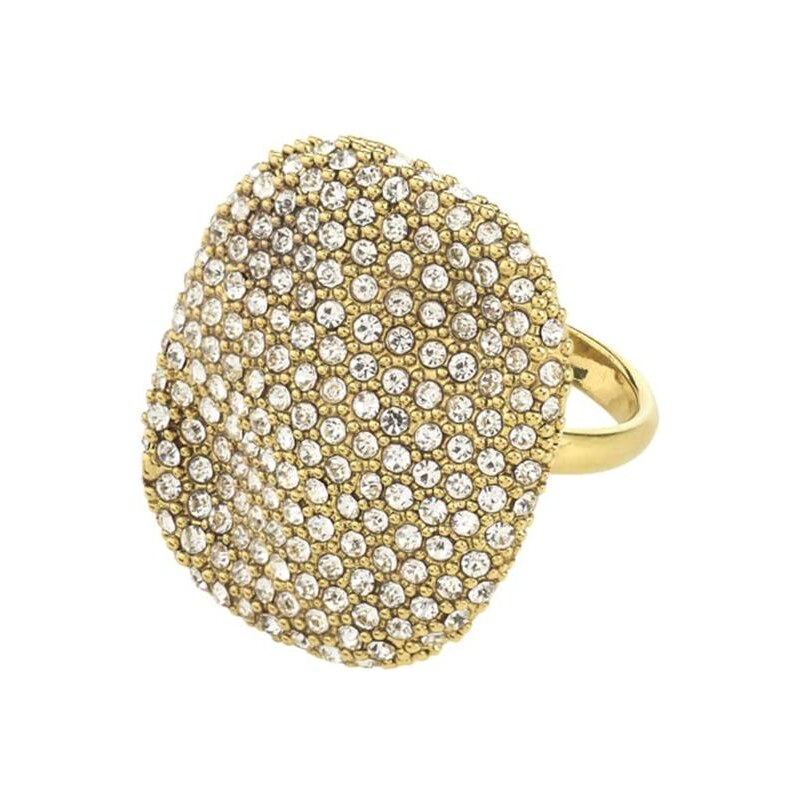 Pilgrim Prsteň Ember zlatá / priehľadná 66868510