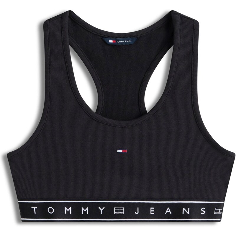 Tommy Jeans Top čierna / biela 66868556