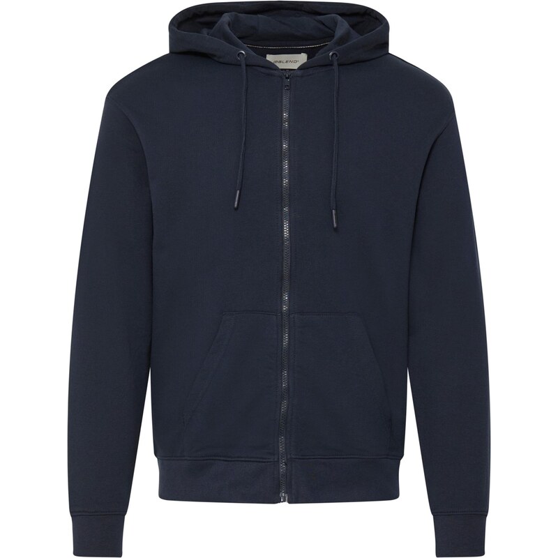 BLEND Tepláková bunda BHBRODY námornícka modrá 66868618