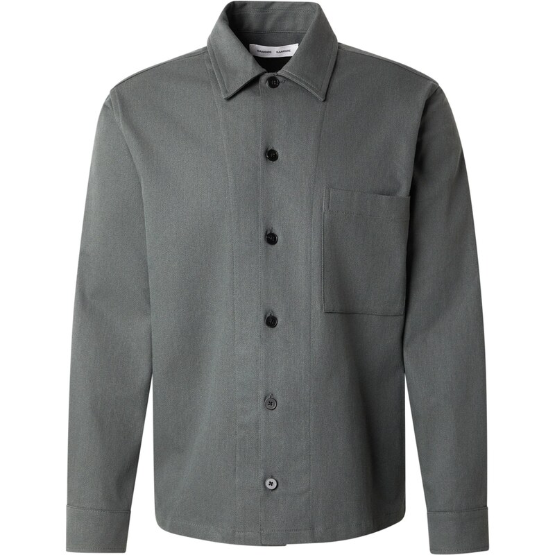 Samsøe Samsøe Prechodná bunda Damon tmavozelená 66868708