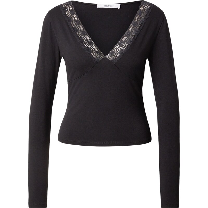 ABOUT YOU Tričko Ida čierna 66868728