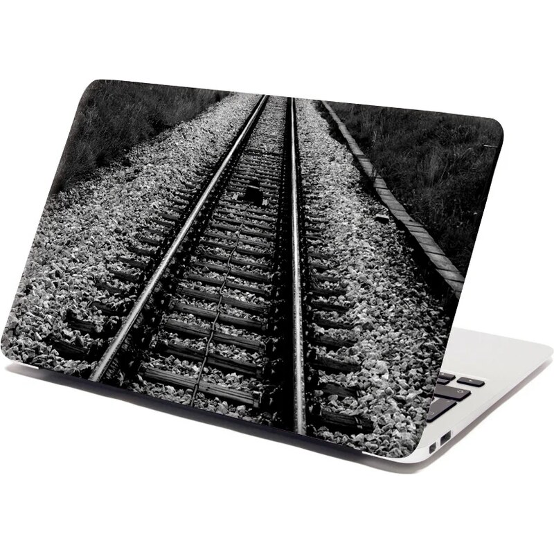 Sablio Samolepka na notebook Koľajnice 65098806