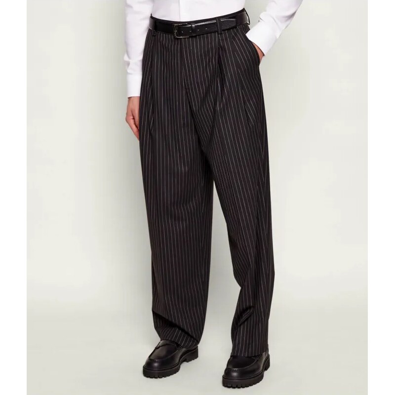 HUGO Nohavice Fedix251 | Relaxed fit | s prímesou vlny 66532644