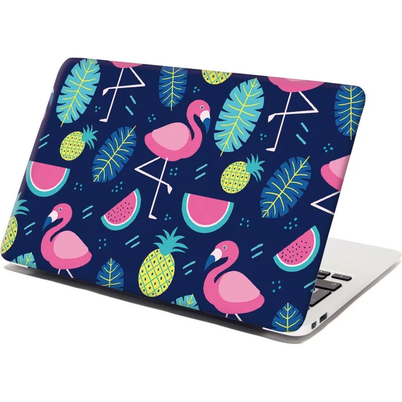 Sablio Samolepka na notebook Ružoví plameniaci 65098838