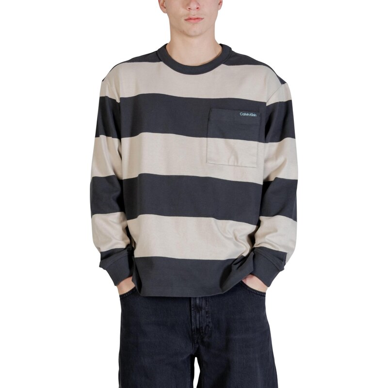 Calvin Klein pruhované tričko s dlhým rukávom 66872518