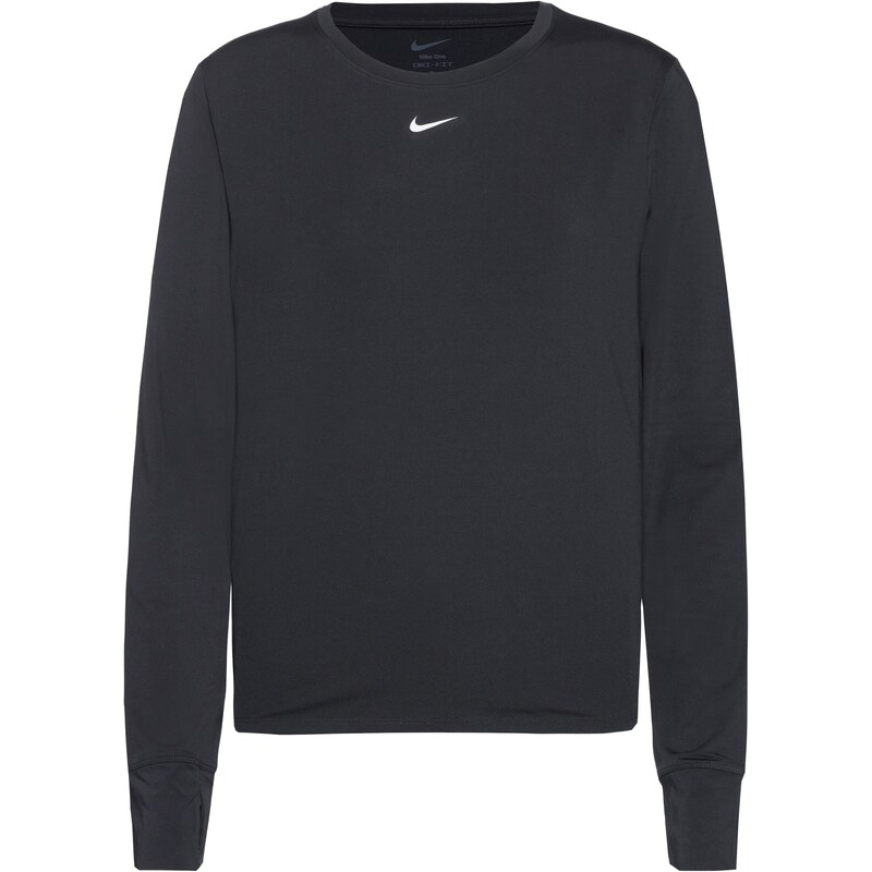 NIKE Funkčné tričko One čierna / biela 66875458