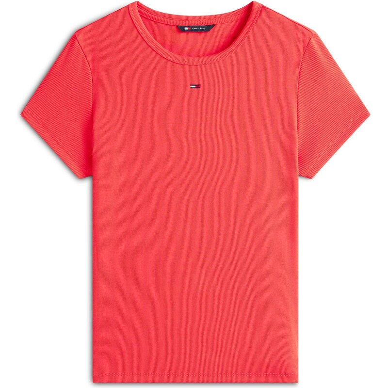 Tommy Jeans Tričko ESSENTIAL červená 63957099