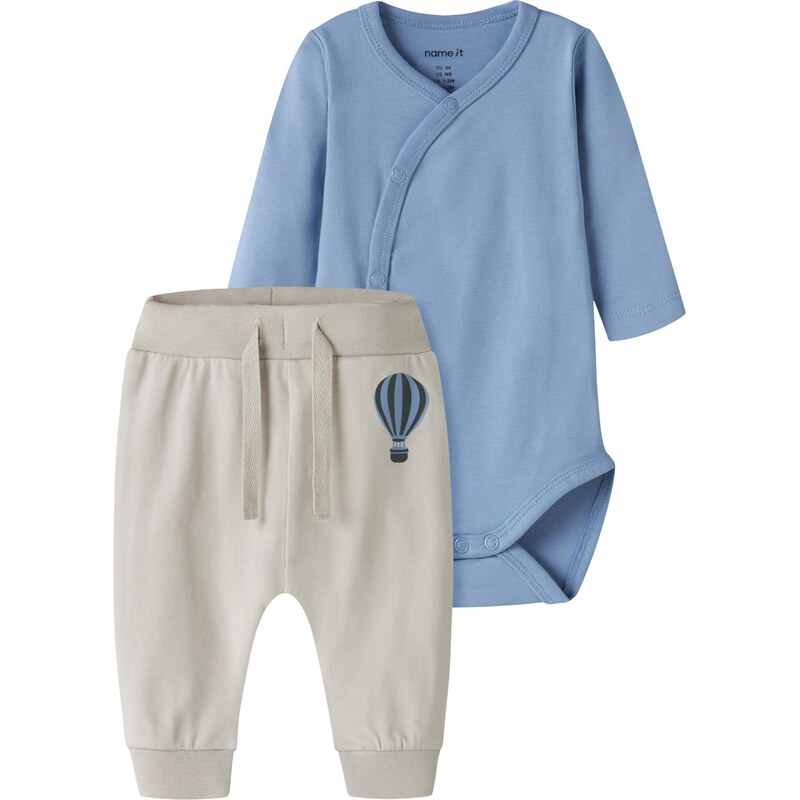 NAME IT Set NBMVROLLE opálová / sivá 66875527