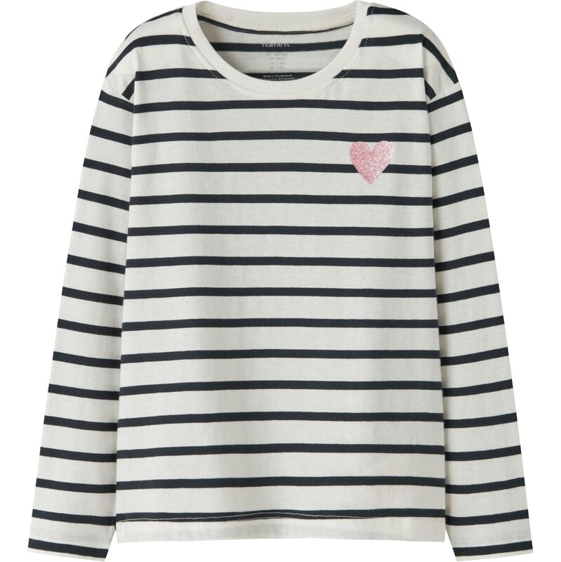 NAME IT Tričko NKFTENISA krémová / ružová / čierna 66875529