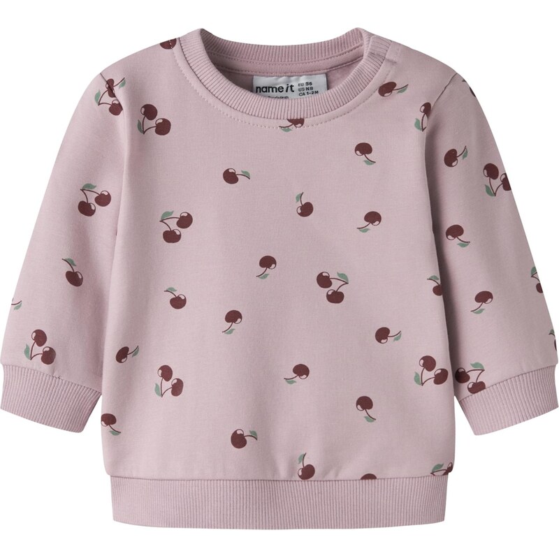 NAME IT Mikina NBFVIMONE zelená / eozín / bordová 66875530