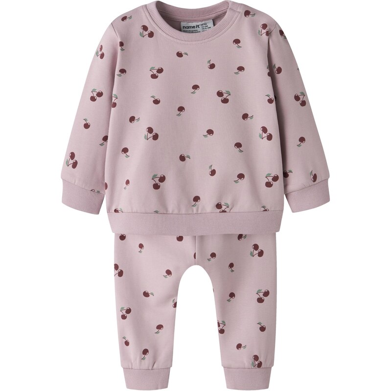 NAME IT Set NBFVimone zelená / rosé / vínovo červená 66875540