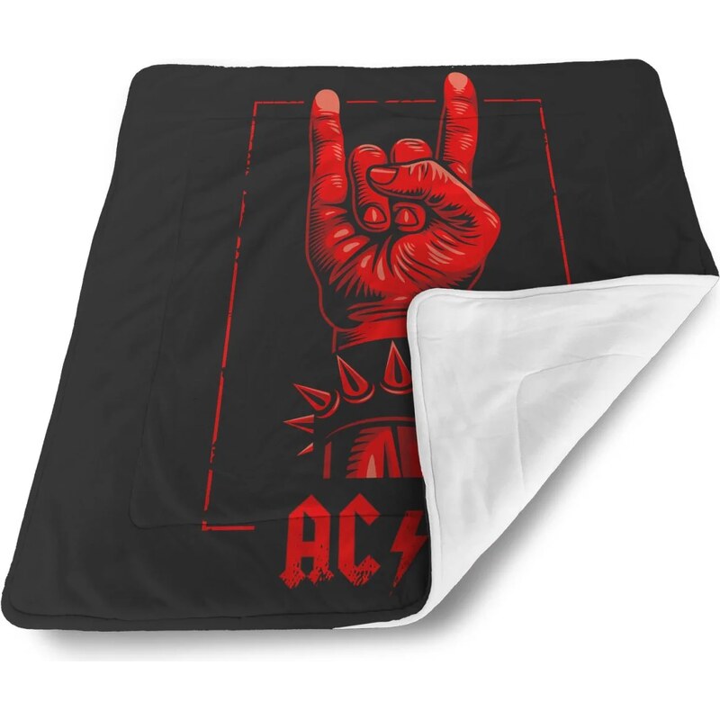 Sablio Deka pre bábätko ACDC Červená ruka 62633670