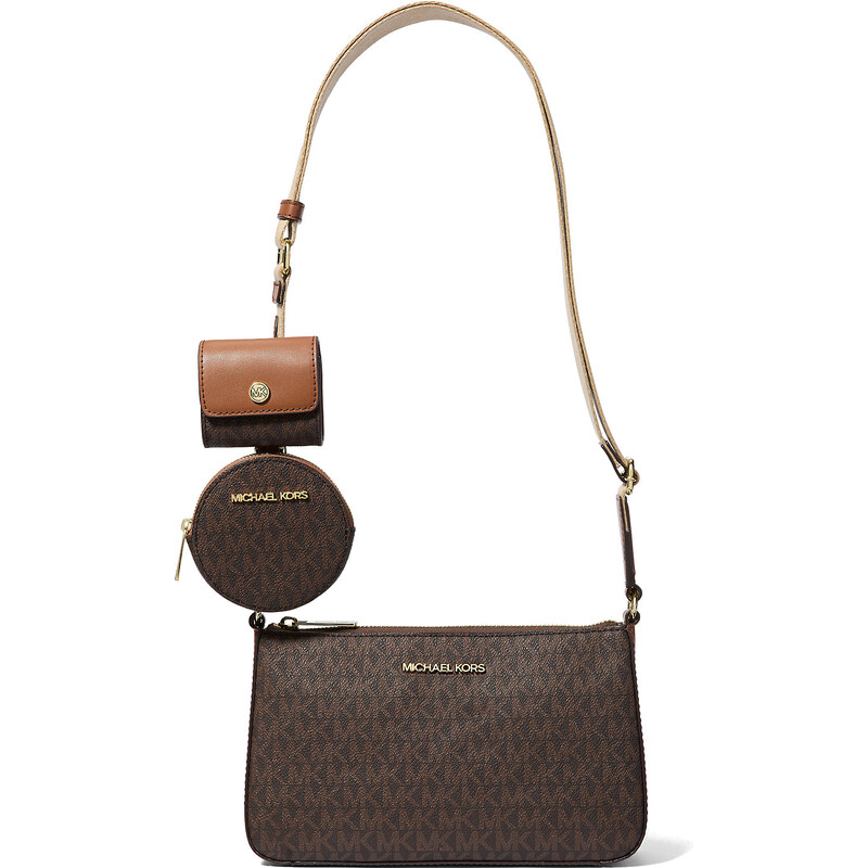 Michael Kors Kabelka Jet Set Logo Crossbody Bag with Case for Apple 66874898