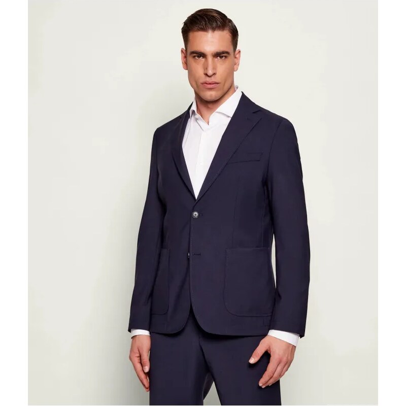 BOSS BLACK Vlnená sako P-Hanry-WG-253 | Slim Fit 66563870