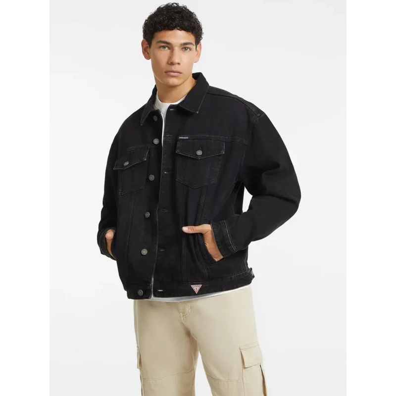 Guess Jeans Džínsová bunda TRUCKER | Oversize fit 66554544