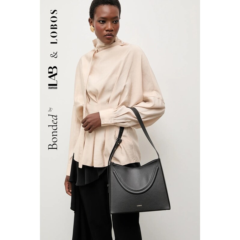 LOBOS Semišová kabelka Answear.LAB 66878870