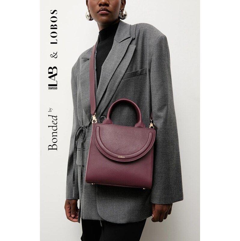 LOBOS Kožená kabelka Answear.LAB 66878866