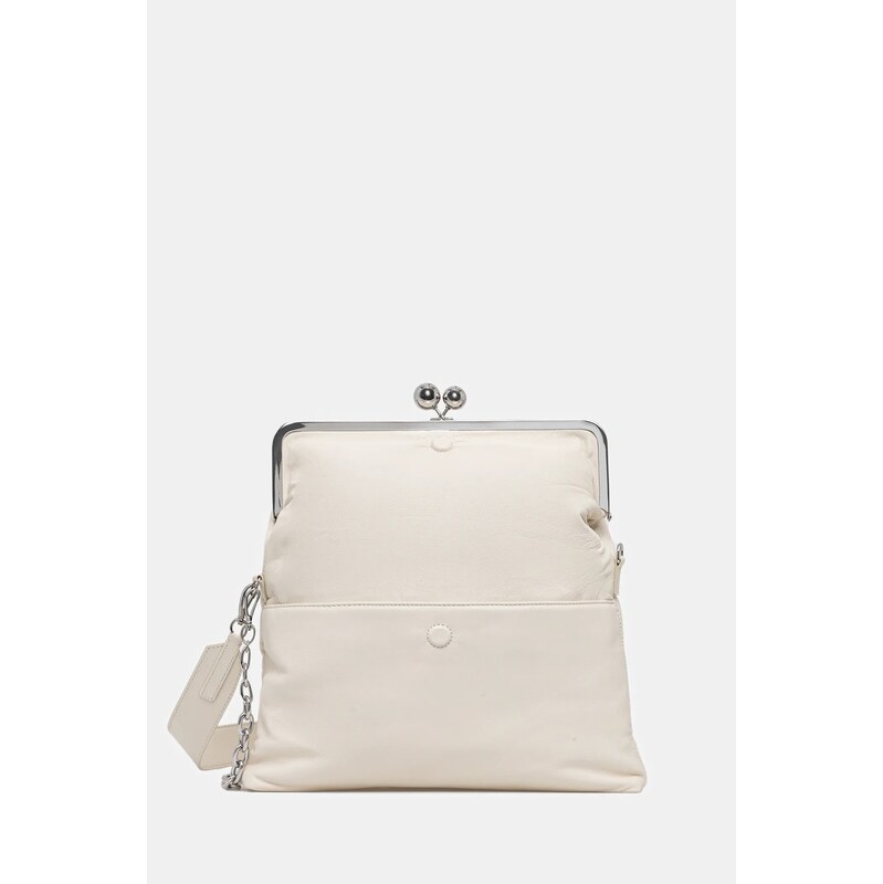 Kožená kabelka Weekend Max Mara ASLALOM 66879166