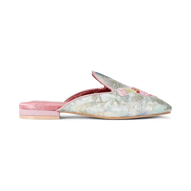 Šľapky Kurt Geiger London Embroidered Slipper 66879242