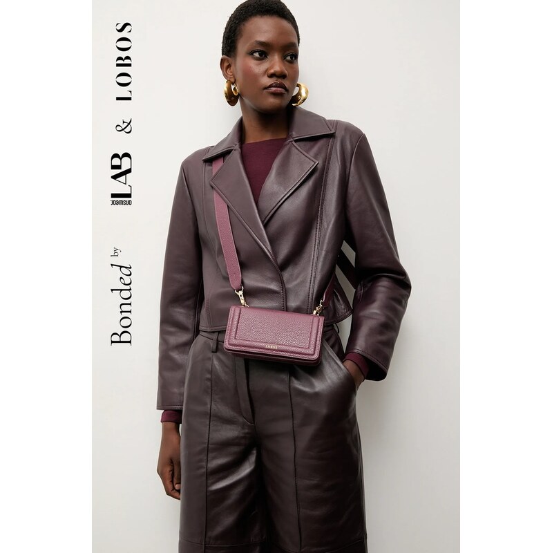 LOBOS Kožená kabelka Answear.LAB 66878862