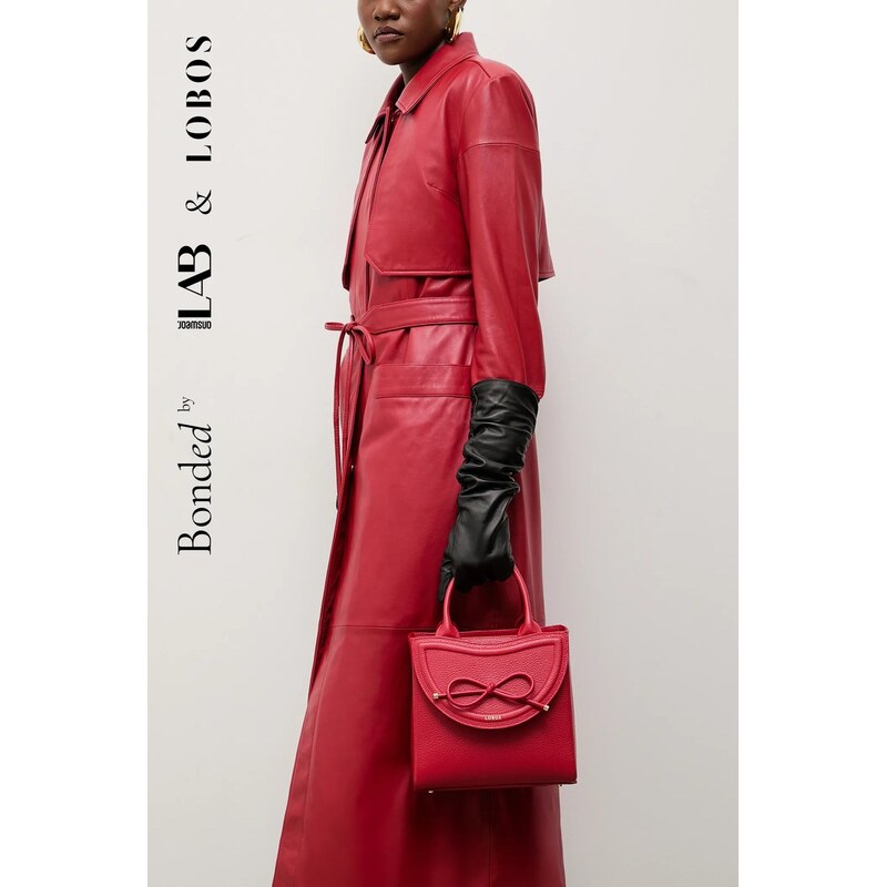 LOBOS Kožená kabelka Answear.LAB 66878868