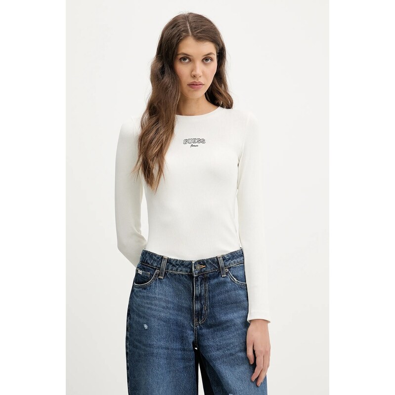 Tričko s dlhým rukávom Guess Jeans 66879312