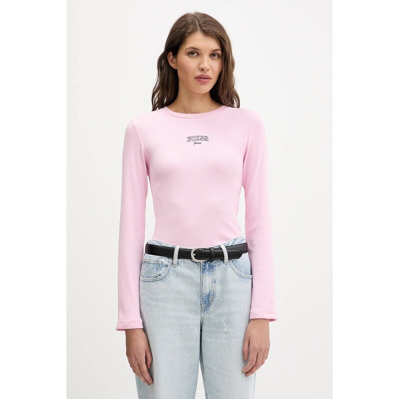 Tričko s dlhým rukávom Guess Jeans 66879310