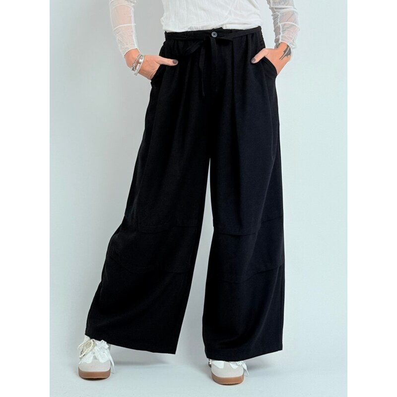 Voga Móda Čierne nohavice HEDY 66211357