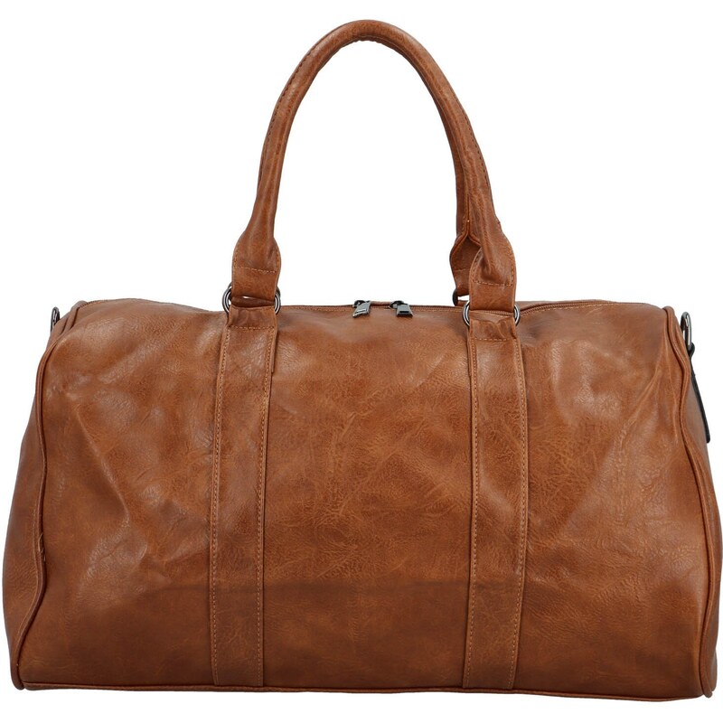 Urban Style Štýlová koženková cestovná taška Maribe, hnedá 66880679
