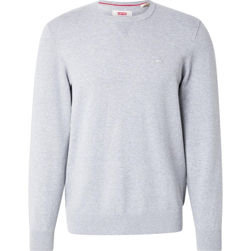 LEVIS Sveter Housemark sivá melírovaná 54274145