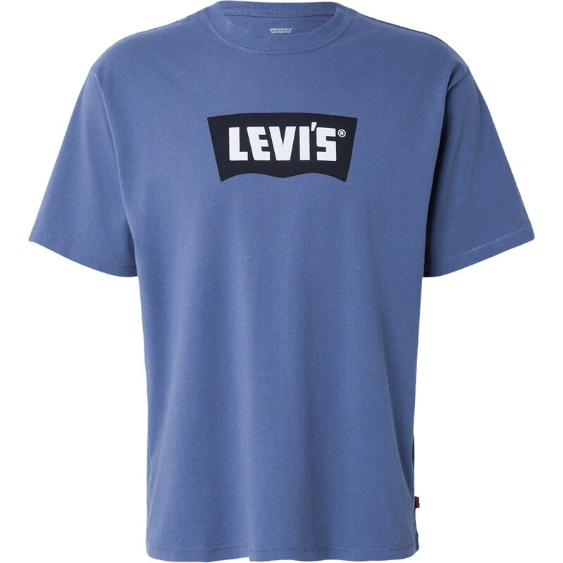 LEVIS Tričko Vintage Batwing námornícka modrá / zafírová / šedobiela 61946491