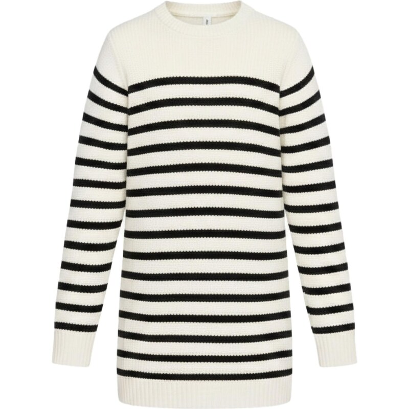 ABOUT YOU Šaty Alita čierna / šedobiela 63154794