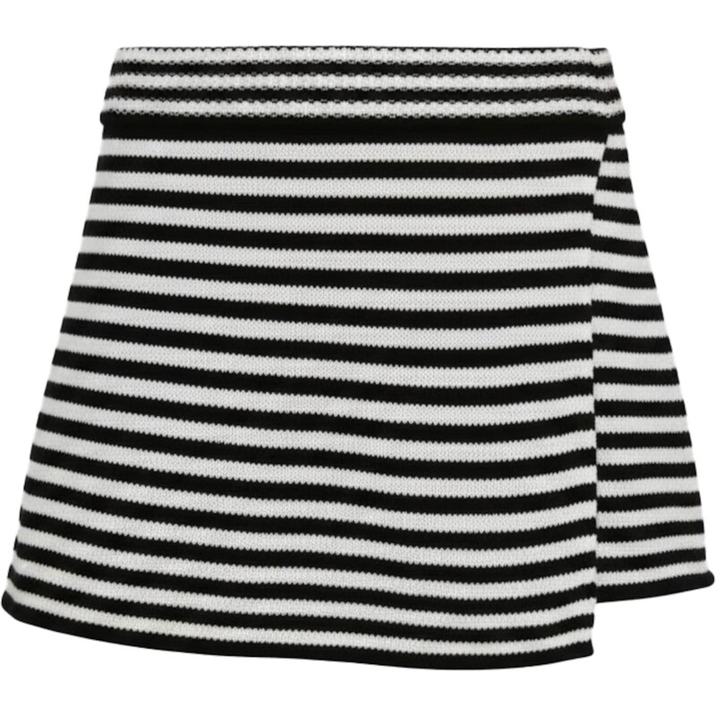 ABOUT YOU Sukňa Emmy čierna / biela 65979716