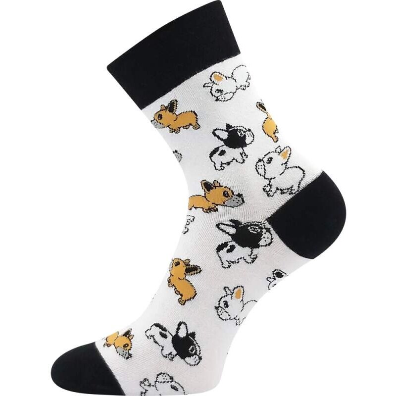 DEVIVE vtipné bavlnené ponožky Lonka - PEJSCI 66882250