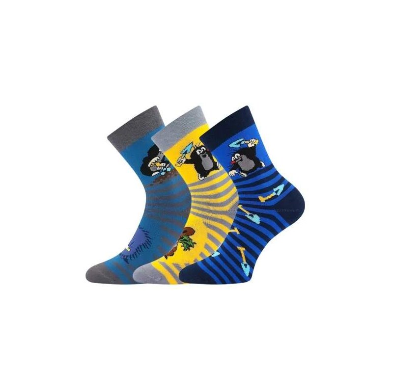 KRTEK FROTÉ detské obrázkové ponožky Boma - KLUK 66882258