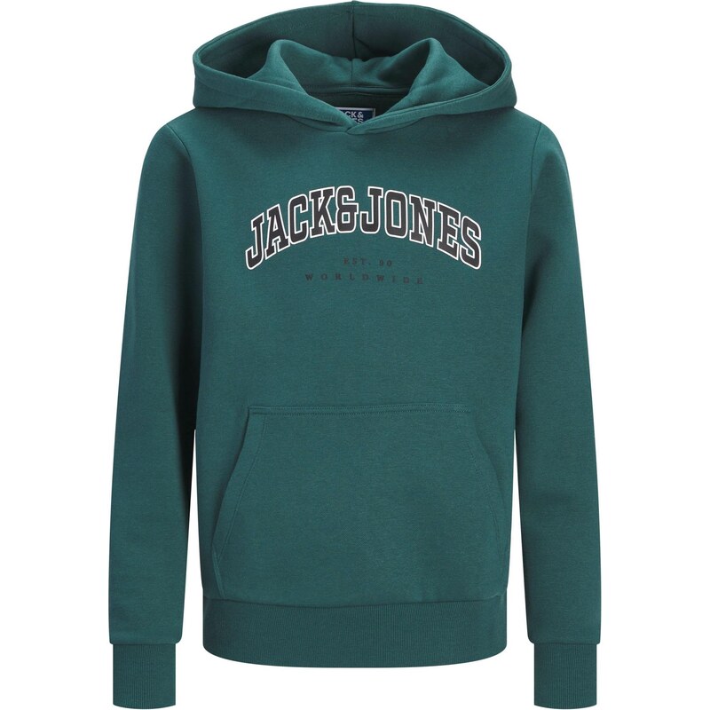 Jack & Jones Junior Mikina JJECaleb jedľová / čierna / biela 66858411