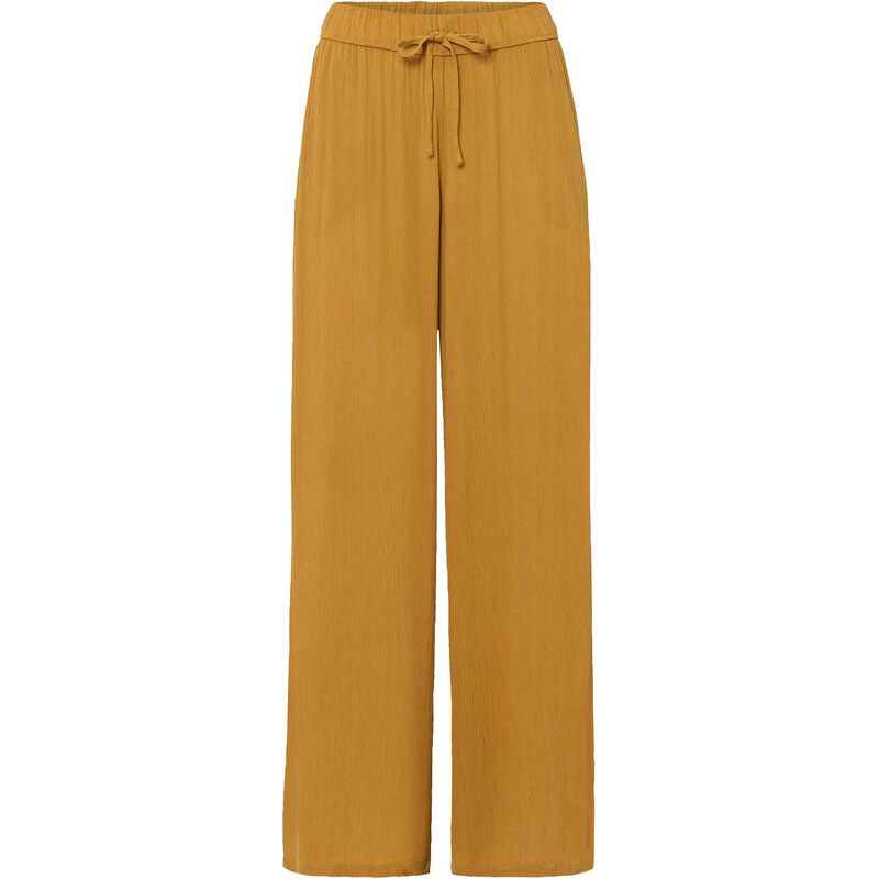 bonprix Nohavice Marlene z padavej viskózy, farba žltá 44791602
