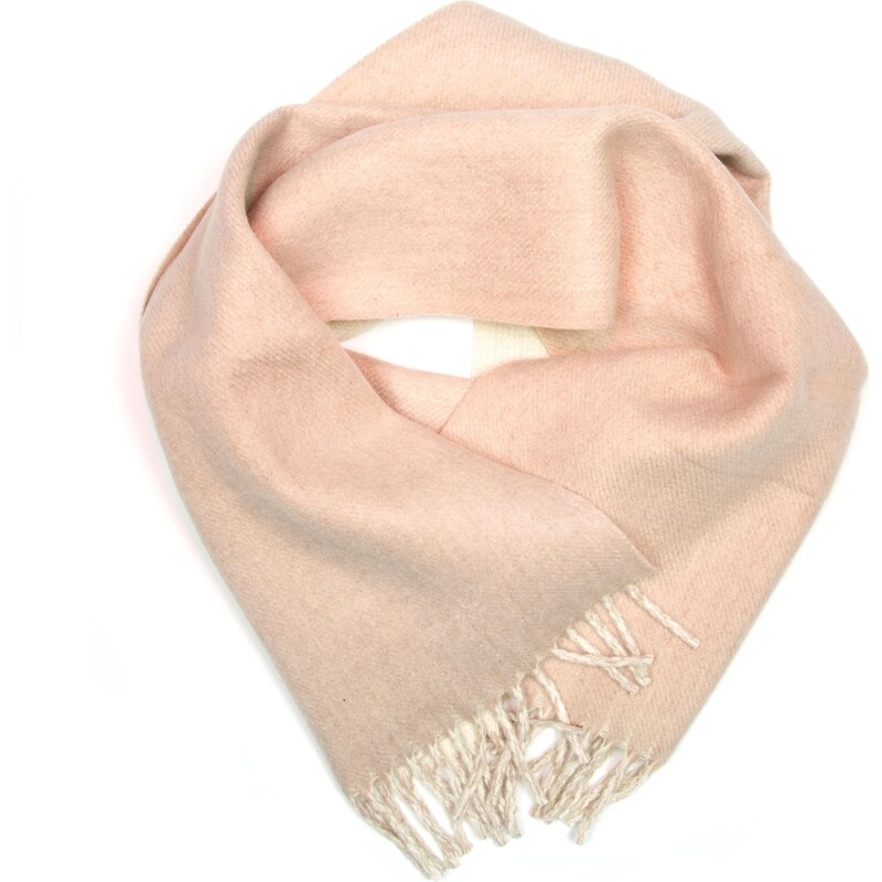 Blaire Dámsky obojstranný šál Fedra béžový 66883405