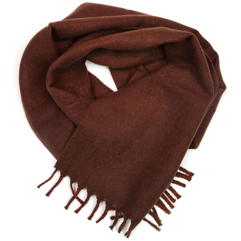 Blaire Dámsky obojstranný šál Fedra hnedý 66883407