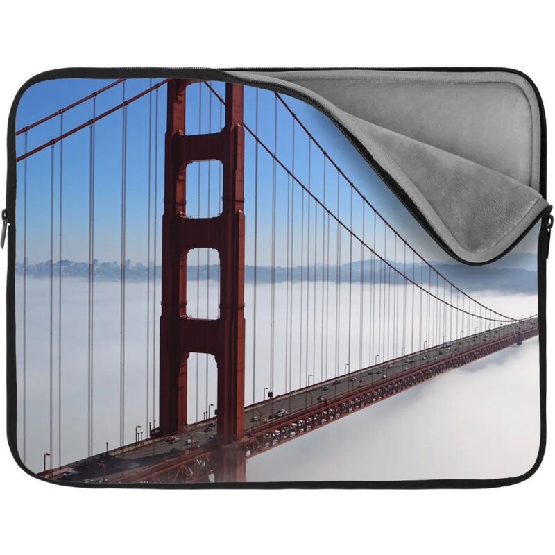 Sablio Obal na notebook Golden Gate v hmle 65426492