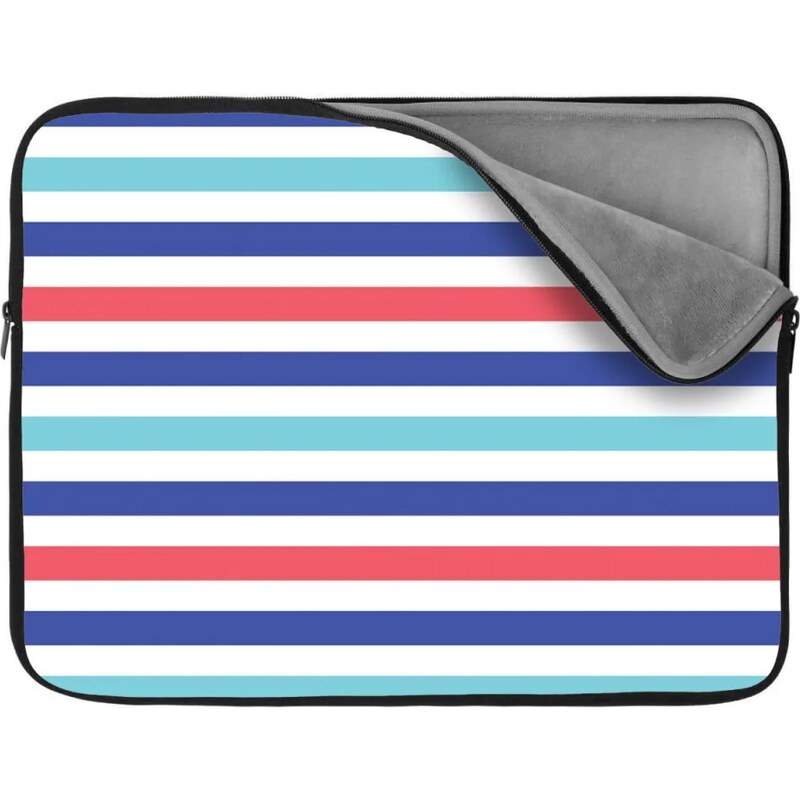 Sablio Obal na notebook Farebné veselé pruhy 65430302