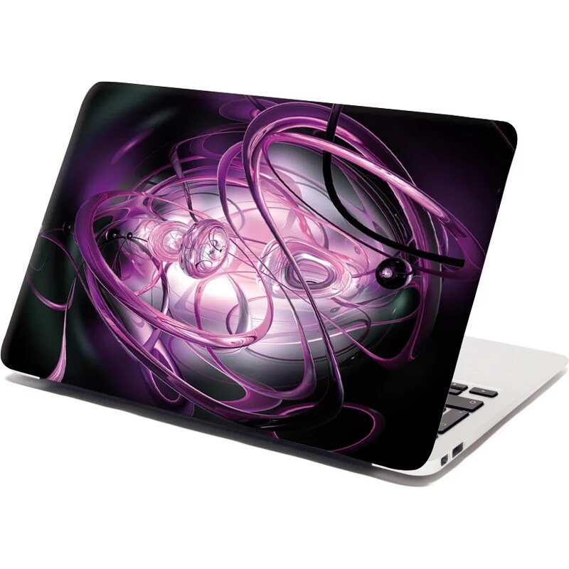Sablio Samolepka na notebook Fialová abstrakcia 65098612