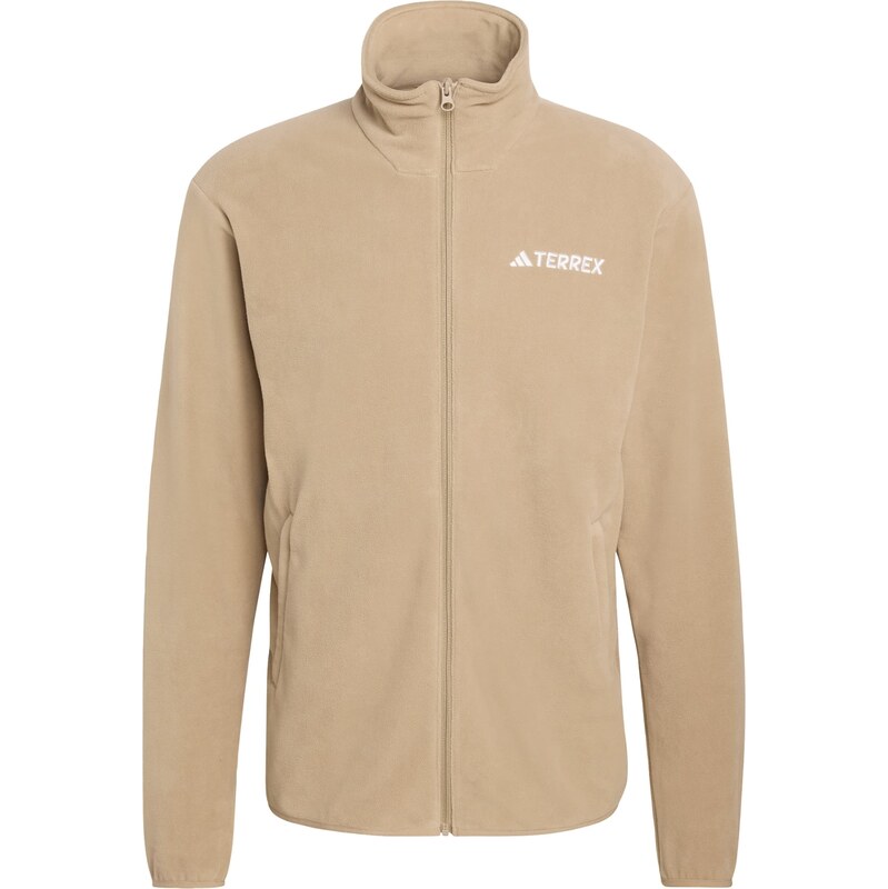 ADIDAS TERREX Funkčná flisová bunda Multi Essentials béžová / biela 66897945