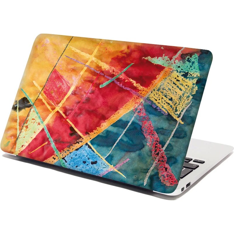 Sablio Samolepka na notebook Farebné čiary 65098778